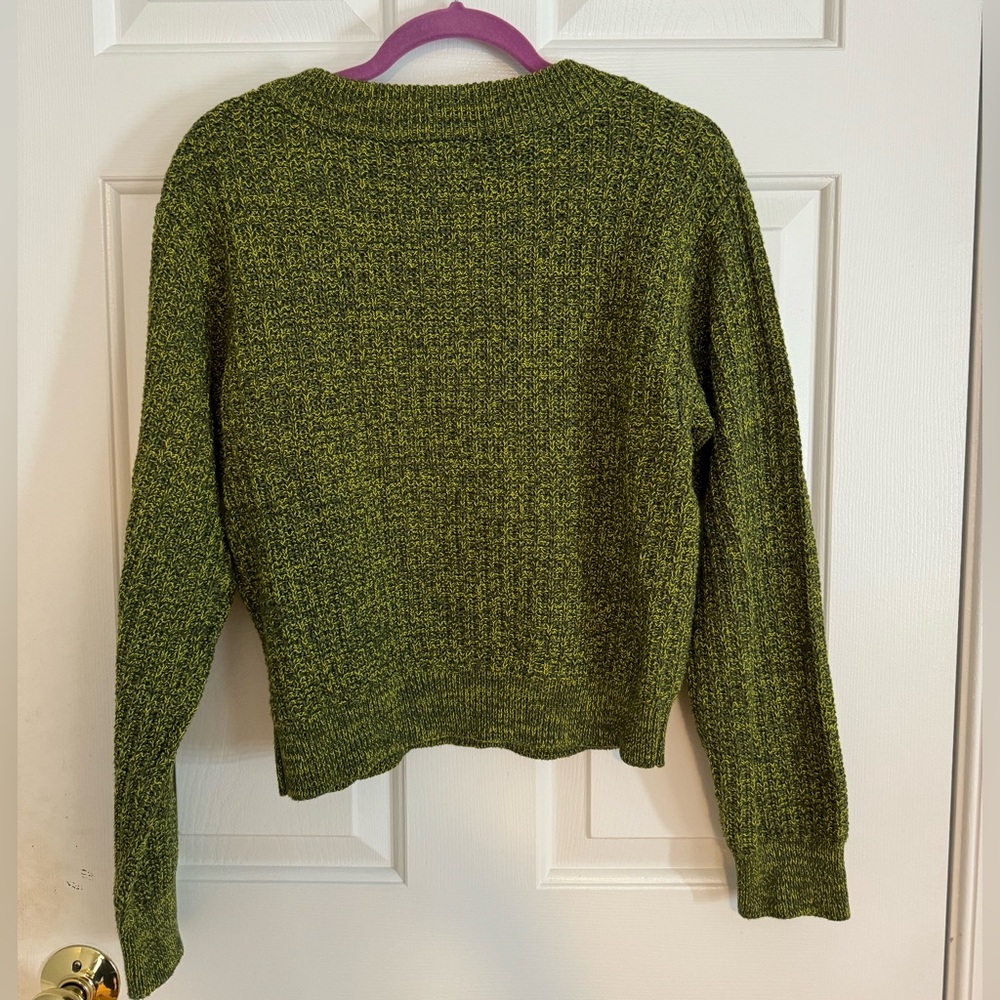 Universal Thread Green Knit Sweater - Size Extra Small (XS) - Picture 6 of 9